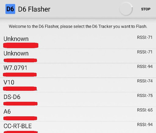 D6Flasher Screen 2