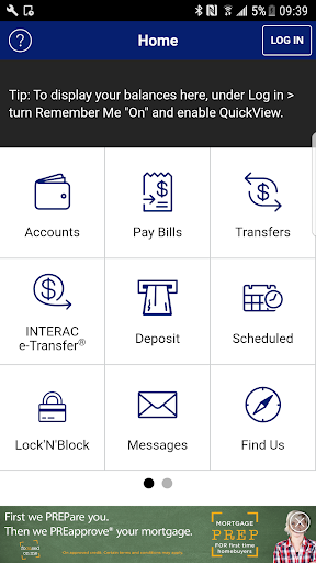 Android application NSCU Mobile screenshort