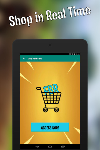 FBR mobile Item Shop of the next Day