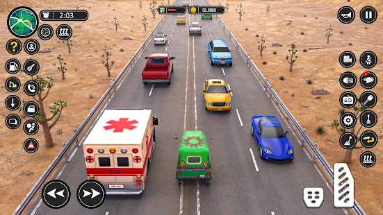 Modern Rickshaw Driving Games Screenshot