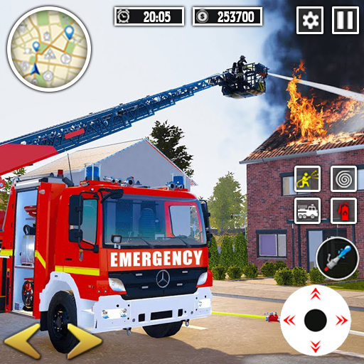 Firefighter- Fire Truck Game