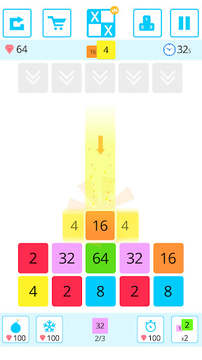 Drop n Merge Blocks Screen 2