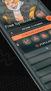 Screenshot 13 Símbolos y Letras Bonitas android