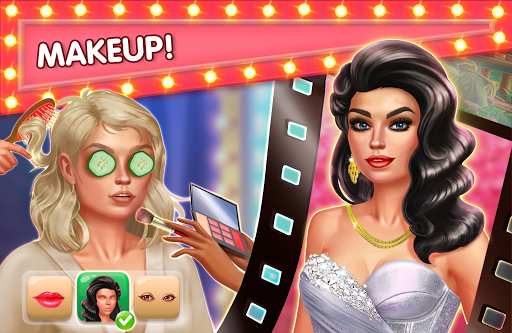 Android application Hollywood Star: Makeover Story screenshort