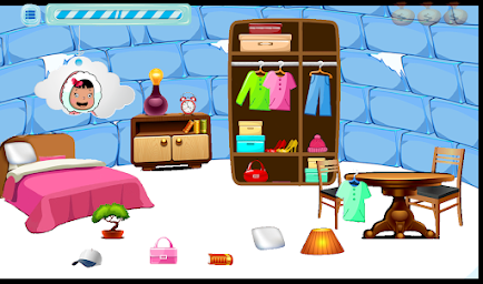 Ice Land kids game educational collection