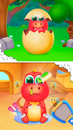 Dino daycare game - Screenshot 1