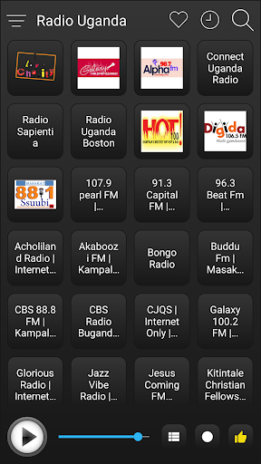 Uganda Radio FM AM Music Screen 2