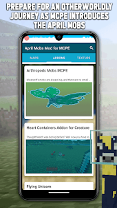 MCPE用April Mobs Mod