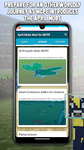 Mod de Mobs de abril para MCPE