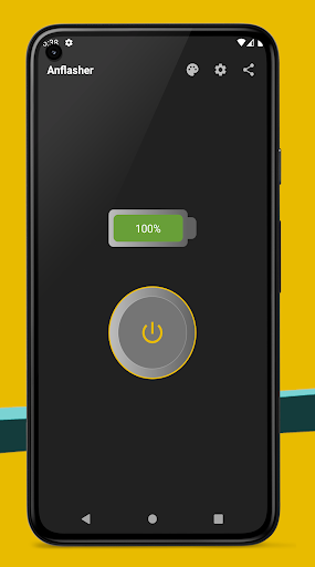 Anflasher, simple flashlight Screen 2