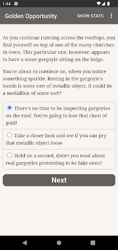 A Golden Opportunity Screen 3