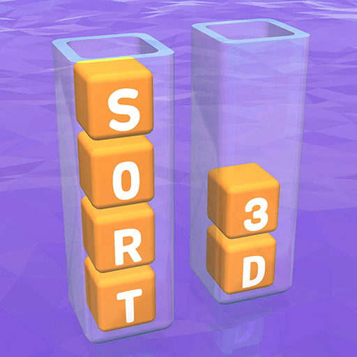 Letter Sort 3D  Icon
