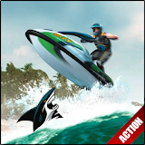 Power Boat Jet Ski Simulator: Water Surfer 3D icon