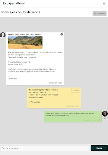EscapadaRural Propietarios