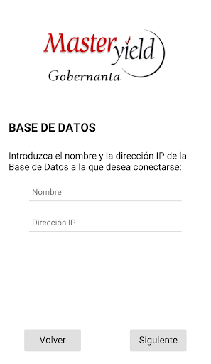 Android application Gobernanta screenshort