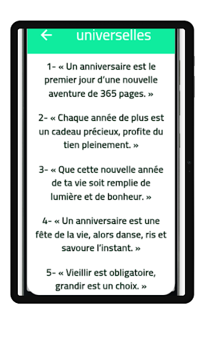 Citations dAnniversaire