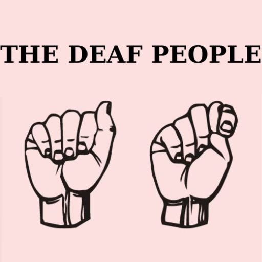 THE DEAF PEOPLE logo