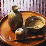 Japanese rice wine icon