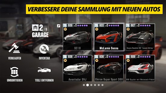 CSR Racing 2: Drag Auto Rennen Screenshot