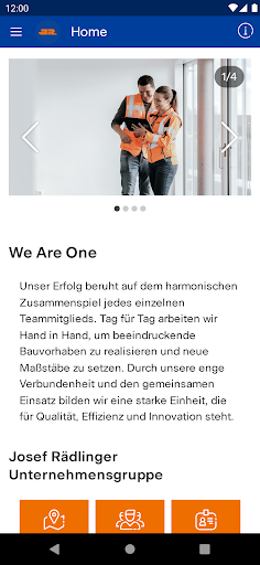 Android application meinJR screenshort
