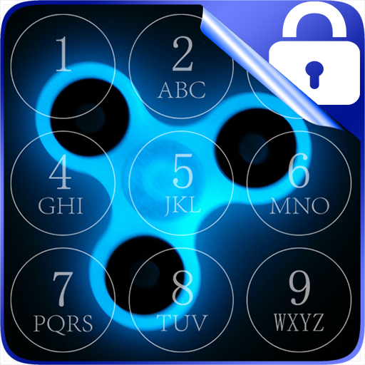 Fidget Spinners Lock Screen logo