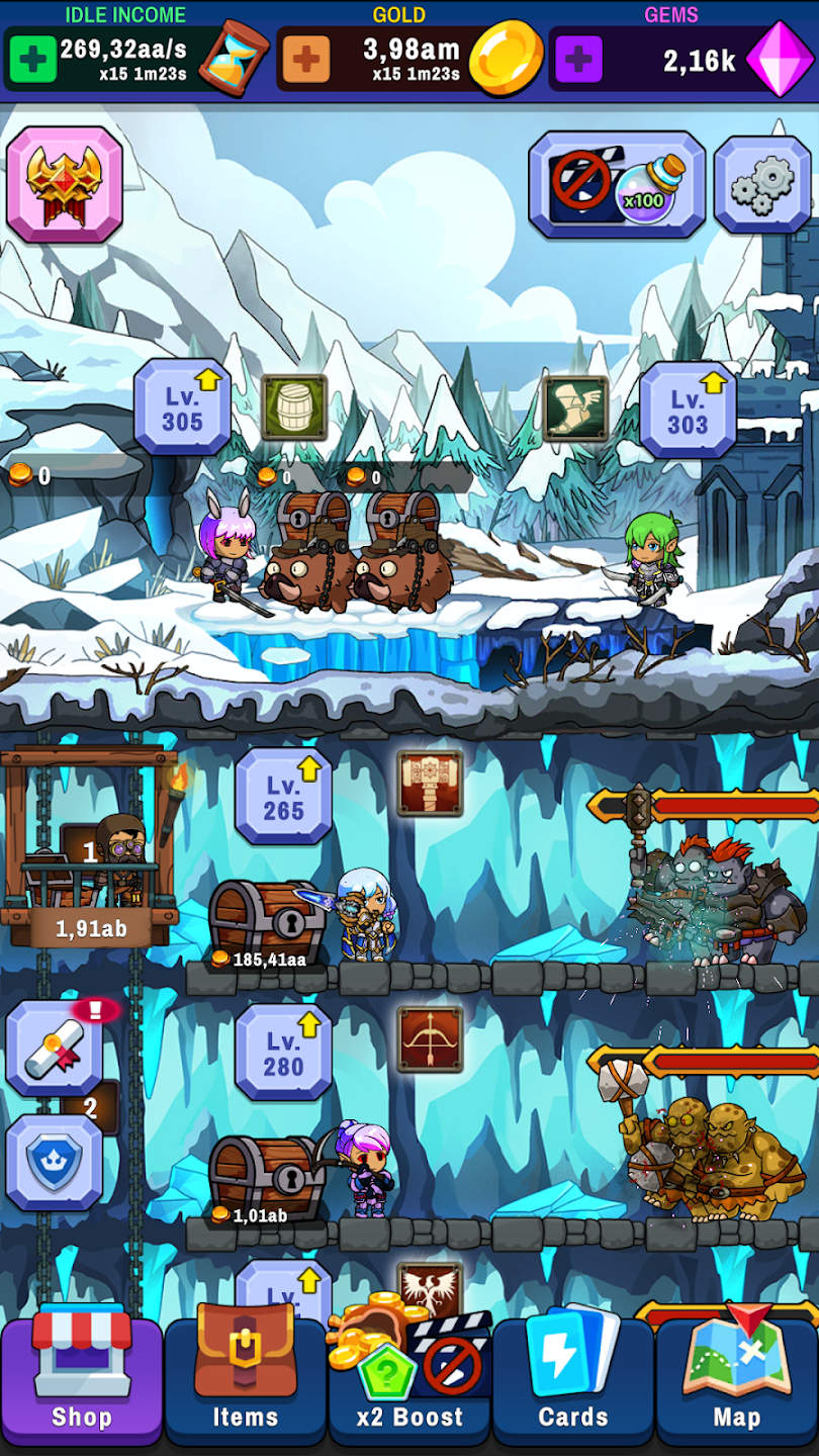 Idle Dungeon Tycoon MOD APK Unlimited Money