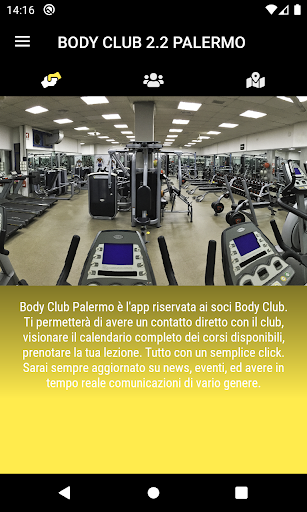 Android application Body Club 2.2 Palermo screenshort