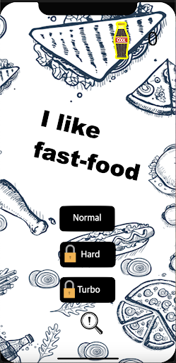Android application i like fast-food screenshort