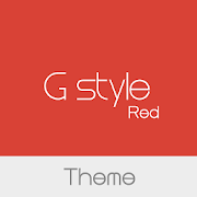 G Red Theme  Icon