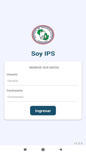 Android application SoyIPS screenshort