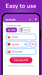 Lovlicator - Love Calculator