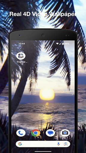 Tropical Ocean Live Wallpaper Screen 3