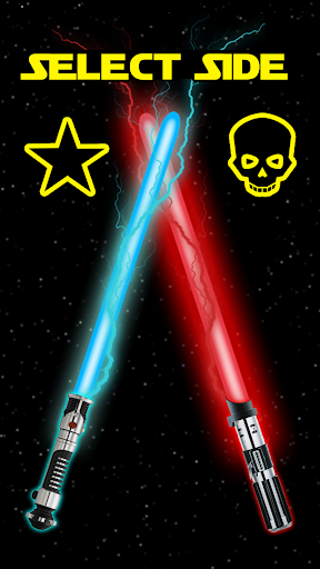 Android application Power Lightsabers Simulator screenshort