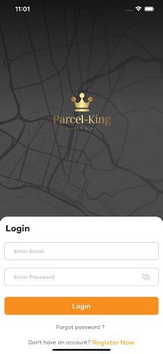 Android application parcel-king screenshort