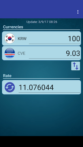 Android application KRW Won x Cape Verde Escudo screenshort