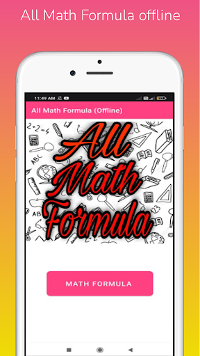 Android application All Math Formula || Offline screenshort