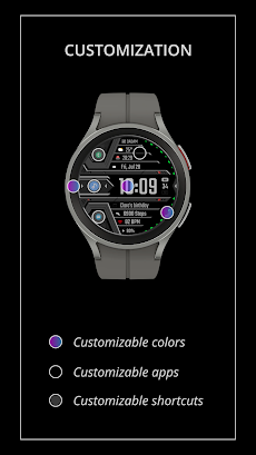 DADAM62 Digital Watch Faceのおすすめ画像3