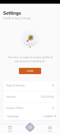 Android application Trust Meet screenshort