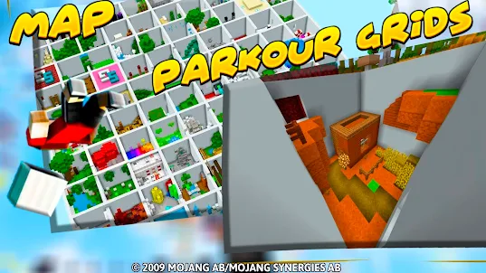 Parkour Grids 3 Maps Minecraft