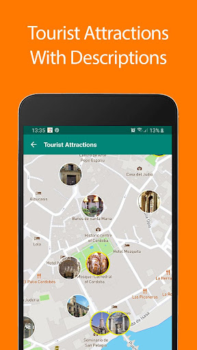 Android application Cordoba Offline Map and Travel screenshort
