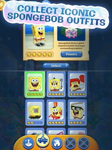 Screenshot of SpongeBob: Bubble Pop NETFLIX