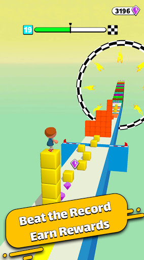 Cube Stack Surfer Fun Collect Blocks and Surfing
