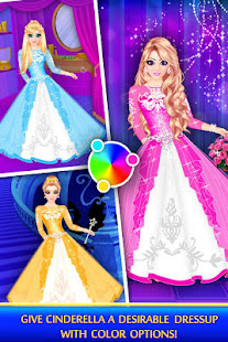 Cinderella Beauty Makeover : Princess Salon screenshots 4