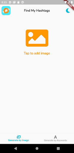 Android application Find My Hashtags Generator AI screenshort