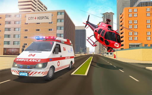 Télécharger Gratuit City Ambulance Emergency Rescue APK MOD (Astuce) screenshots 3