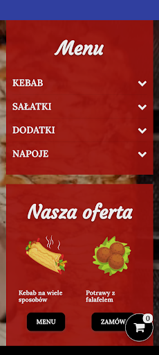 Android application Tata Kebab screenshort