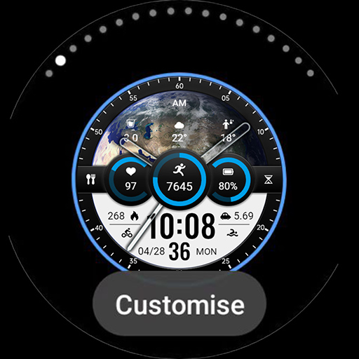 【Custom】Half Screen Earth