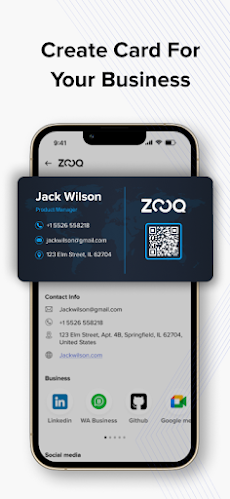 Zooq - Digital Business Cardのおすすめ画像4