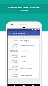 Screenshot 8 Generador de formularios - Zoh android