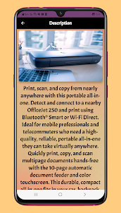 hp officejet 250 guide